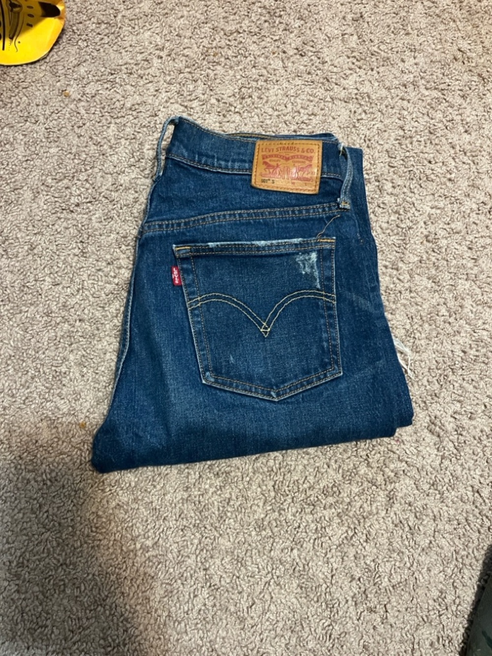 Levi's Women’s Indigo Straight Leg Jeans